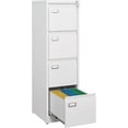 thumbnail image 1 of STANI 4 Drawer File Cabinet with Lock, Black Vertical Metal Filing Cabinets Home Office Storage File Cabinet for Hanging Files Folders Letter/Legal/A4 Size, 1 of 8