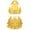 Gold-A, variant on Kids Girls Halter Neck Sequins Latin Ballet Dance Modern Jazz Performance Dancewear