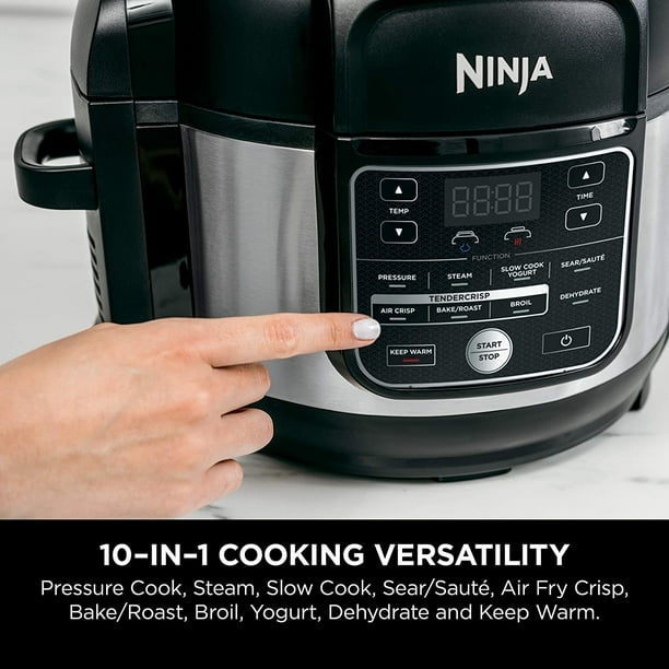 Ninja OL500C, Friteuse à vapeur avec autocuiseur Ninja Foodi