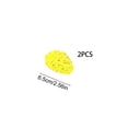 thumbnail image 3 of DefiDgd 2pcs 2.5inch Easter Handmade Wicker Rattan Balls Decorations,Spring Vase Bowl Filler Decor for Home Easter Craft Birthday Table Centerpiece Decoration(Yellow), 3 of 6