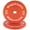 Orange 2 x15 LB, variant on Rubber Bumper Weight Set - 2 Inch Barbell Plates for Home Gym Strength Training