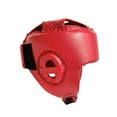 thumbnail image 1 of Almencla Casque de Boxe Protection Faciale Rembourrée Protection Complète pour Enfants Mma Sparring Rouge, 1 of 8