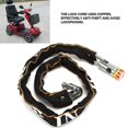 thumbnail image 4 of LOCK DE CADENA DE SCOOTER DE MOVILIDAD DURADERA, Bloqueo de Bicícletas de Conveniencia, Práctica para Motocicletas para el Scooter de Movilidad de la Bicicleta del Automóvil, 4 of 7
