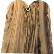 Ten (10) Commandments Tablets or Decalogue Given to Moses on Mount Horeb - Bethlehem Olive Wood (6 Inches Tall)