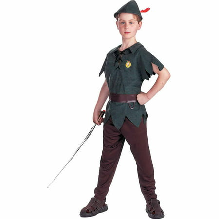 Peter pan disney child halloween costume Child Boys (7-8)