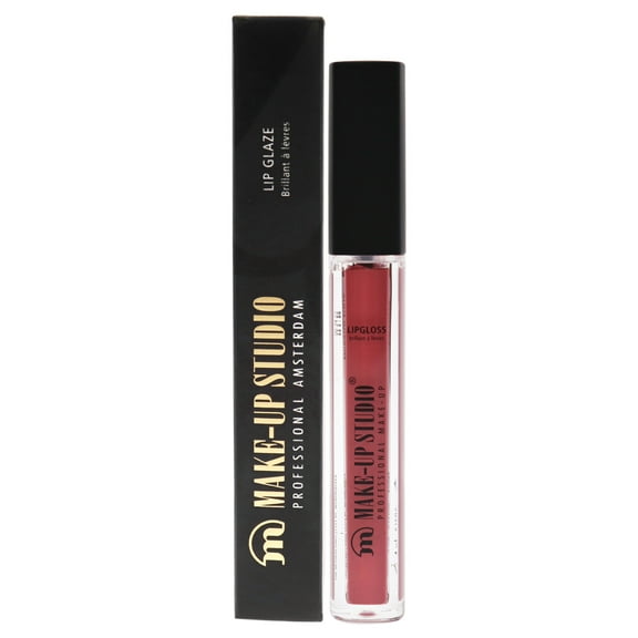 Make-Up Studio Lip Glaze, Makeup Lip Gloss, Blissful Pink, 0.13 oz