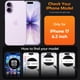 thumbnail image 2 of Funda de teléfono TAURI para iPhone 17 con protector de pantalla transparente, 2 of 6