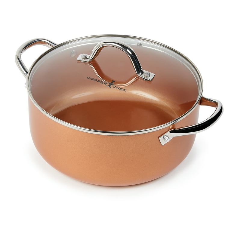 Copper Chef Coated DEEP Pan / Steamer - household items - by owner -  housewares sale - craigslist