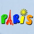 thumbnail image 2 of CafePress - Colorful Paris / Eiffel Tower Infant Bodysuit - Baby Light Bodysuit, Size Newborn - 24 Months, 2 of 4