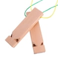 thumbnail image 2 of 2 Pcs Jouets Sifflet en Bois Train Sifflets en Bois Instrument de Musique pour Enfants, 2 of 9