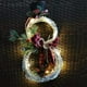 thumbnail image 2 of Guirnalda de Navidad, guirnalda de puerta de decoración colgante de cocina para el hogar de Navidad, decoración de fiesta de Navidad (negro rojo) Sincero Electrónica, 2 of 5