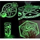 thumbnail image 3 of Tira luminosa DIY para decoración del hogar, cinta luminosa verde para escenario, cinta de PET, impresión de PVC, cinta luminosa, 3 of 5