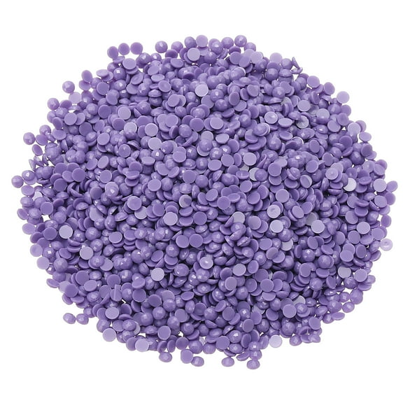 Uxcell 6000 Pcs Diamond Art Painting Replacement Beads, 2.7 Mm/0.11" Crystal Painting Round Rhinestones Flat Back Gems Stones for Nails Diamond Art Crafts DIY Makeup, Violet