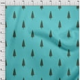 thumbnail image 3 of oneOone Organic Cotton Poplin Twill Fabric Tree Ikat Print Fabric BTY 42 Inch Wide, 3 of 4