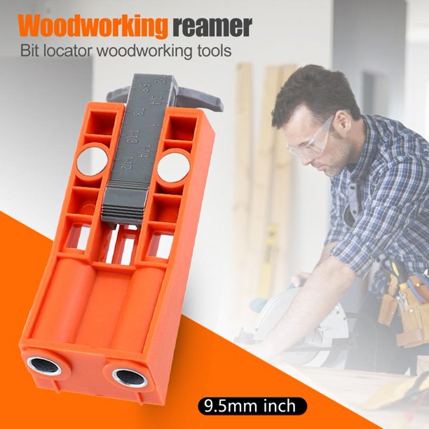 Carpintería Pocket Hole Jig Kit Drill Guide Puncher Locator con 2 imanes (B) Ndcxsfigh nuevos