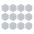 thumbnail image 2 of Paneles Acústicos Hexagonales, Paquete De 12 Paneles De Pared Insonorizados De 14x12x7cm, Paneles Insonorizantes Autoadhesivos De Alta Densidad Con Bordes Biselados, 2 of 8