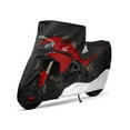 thumbnail image 2 of TourMaster Elite Waterproof Motorycle Cover Black X-Large, 2 of 3