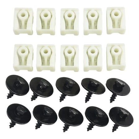 Fyuu 20Pcs Front Fender Liner Clip Hex Bolt Screw Kit 07147311312 07149213164 For Bmw