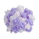 thumbnail image 3 of Rose Flower Ramo de flores artificiales Centro de mesa USB 50 Luces LED Blanco Púrpura jinwen luces de cadena, 3 of 8