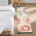 thumbnail image 3 of Yayeee Runner Rug for Bedroom 2'x6' Machine Washable Hallway Non Slip Mat, Beach Toys Pattern, 3 of 8