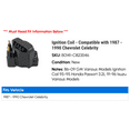 thumbnail image 2 of Ignition Coil - Compatible with 1987 - 1990 Chevy Celebrity 1988 1989, 2 of 2