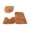 08# (Khaki_3Pcs), variant on Bathroom Rugs Sets 3 Piece Set Toilet Seat Cover Non-Slip Bath Mats Lid Cover Bath Rug Contour Mat Bathroom Decor (Complexion_3Pcs)