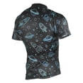 thumbnail image 2 of joogoo Neon Outer Space Men's Cycling Jerseys Mountain Bike Short Sleeve Tops 3XL, 2 of 7