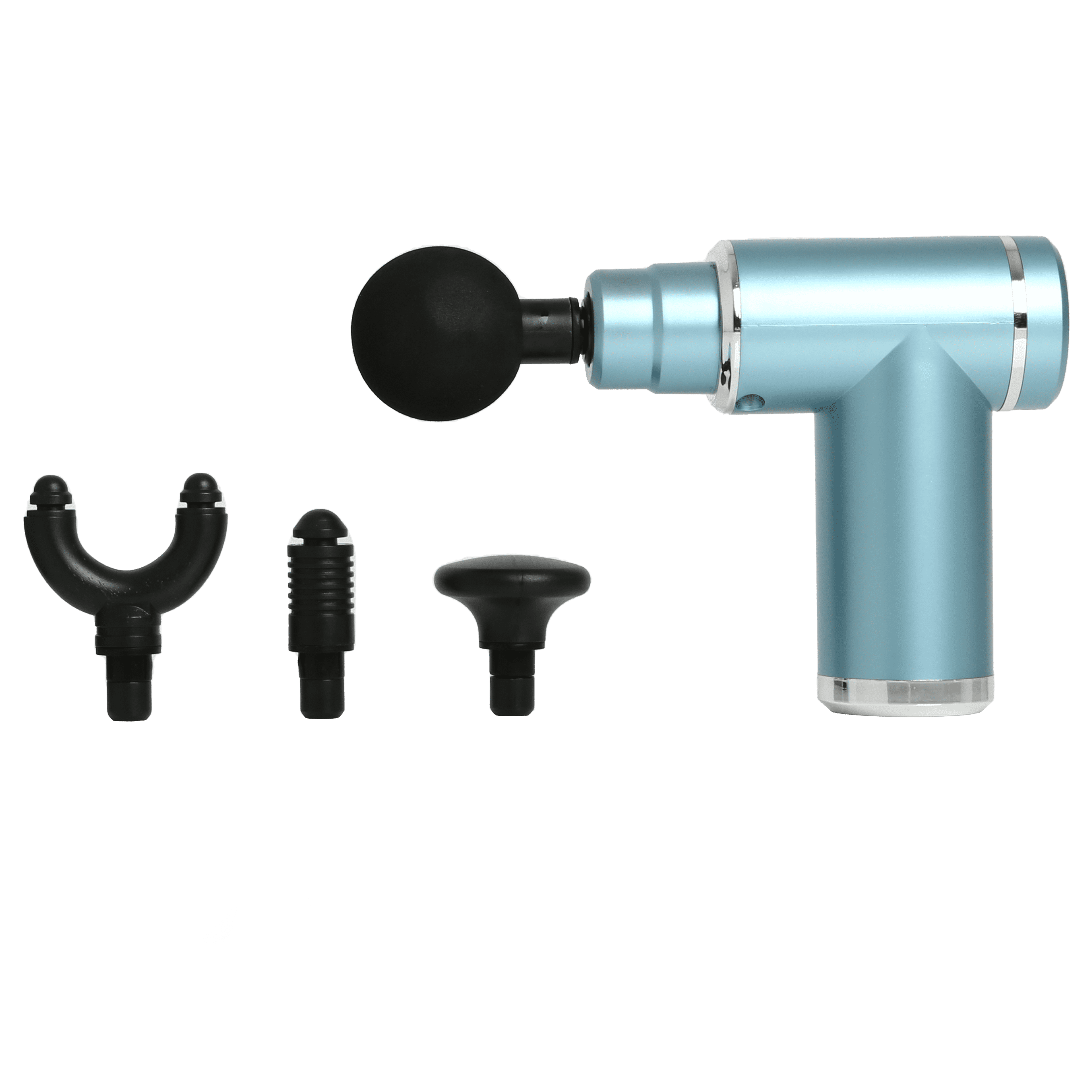Maximum Strength Handheld Mini Percussion Massager with Travel Case (Teal)