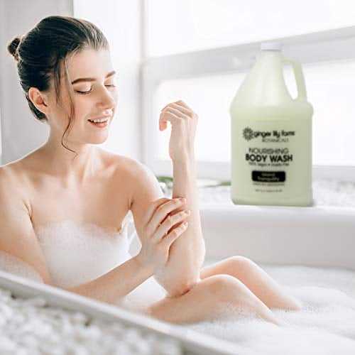 Ginger Lily Farms Botanicals Island Tranquility Nourishing Body Wash Softens Nourishes And Cleans Skin Natural Spa Quality 100 Vegan And Cruelty Free 1 Gallon Walmart Com Walmart Com