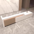 thumbnail image 3 of Beauty Salon Reception Desk Counter Counter Lectern Podium White Luxury Cash Reception Desks Shop Muebles Modern Furniture My Lux Decor Round, 3 of 14