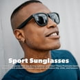 thumbnail image 2 of Gafas de sol Knockaround Premium Sport Polarizadas para Correr Negras, 2 of 9