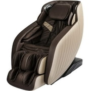 BestMassage Full Body Zero Massage Chair with Bluetooth 3D Speaker and Built-in Heat Therapy,Brown