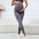 thumbnail image 4 of MKLEKYY Leggings deportivos para mujer, pantalones de maternidad para yoga y ocio, cintura elástica, pantalones versátiles para estar en casa, ropa de maternidad 1580, 4 of 4