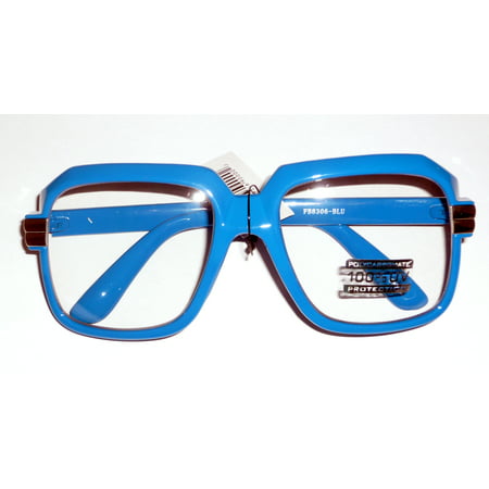 Run Rapper Glasses Cazal Style Assorted Colors 1980s 4065 - Blue
