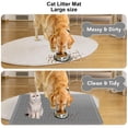 thumbnail image 3 of Alfombrilla De Silicona Para Trampa De Para Gatos, Alfombrilla Antideslizante Para Caja De Para Gatos, Recogedor De Para Gatos Con Diseño Espacioso, 3 of 7
