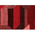 thumbnail image 1 of Ahgly Company Indoor Rectangle Abstract Red Modern Area Rugs, 8' x 12', 1 of 4