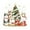 A, variant on 3D Christmas Wall Sticker 3D Merry Christmas Wall Decals Christmas Snowman Decal Xmas Holiday Decoration Christmas Party Supplies Christmas Santa Claus Sticker