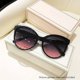 thumbnail image 1 of Oversized Cat Eye Sunglasses - UV Protection for Outdoor Driving & Sunshade Decoration, 1 of 5