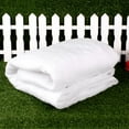 thumbnail image 5 of 8ft White Artificial Soft Snow Blanket Rolled Soft Carpet Thickened Christmas Faux Snow Sheet Artificial Snow Roll For Crafts Christmas Village Display Home Textile Necessities white(Clearance), 5 of 7