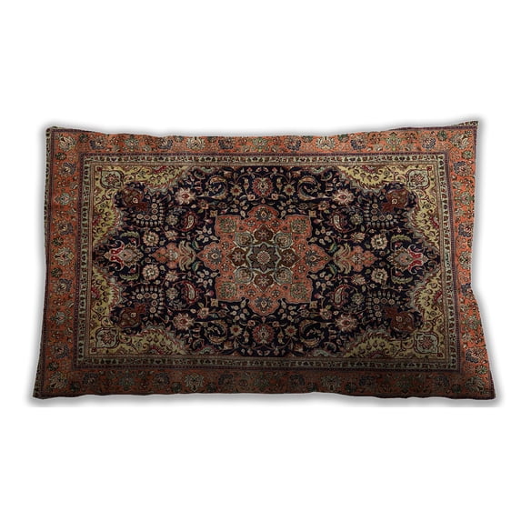 Ahgly Company Outdoor Rectangular Traditional Lumbar Throw Pillow, 13 inch by 19 inch