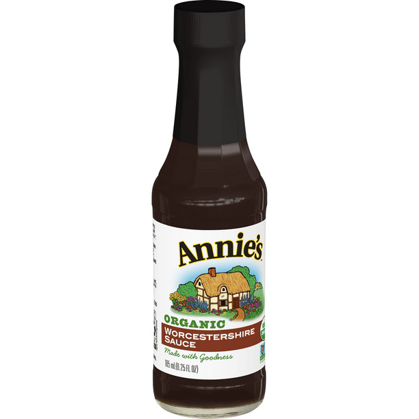 Annie S Worcestershire Sauce Certified Organic 6 25 Fl Oz Walmart Com