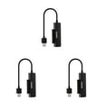 thumbnail image 2 of ZLight Maiwo 2.5 Inch HDD Adapter Cable Office Portable ABS Fast Speed USB 3.0 to SATA Harddrive Converter Auto Sleep Black 3Set, 2 of 6
