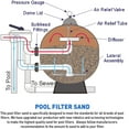 thumbnail image 2 of Palmetto Poolfilter-50 Superior Pool Sand Filter – 20# Grade – Formulated for All Residential, Commercial Pool Sand Filters - 50 Pounds, 2 of 6