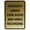 Brushed Gold, variant on Signs ByLITA Portrait Round Property Under 24hr Audio and Video Recording Sign - Laser-Engraved Lettering | Durable ABS Plastic | Vibrant Colors | Powerful Foam Tape (Red) - Small