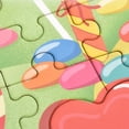 thumbnail image 6 of Jfieei 100 PCS Candy Land Jigsaw Puzzle, Multi Color ,for Early Childhood Education, Eco-friendly Natural Pulp Puzzle Floor Puzzle, 6 of 8