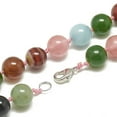 thumbnail image 2 of Natural/Gemstone Beaded Necklaces with Alloy Lobster Clasps Round 18.8 inch~19.2 inch(48~49cm) round: 10mm, 2 of 2