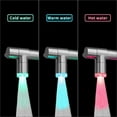 thumbnail image 3 of CRO Decor Single Handle Copper Kitchen Faucet in Brushed Nickel, 3 of 4