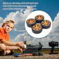 thumbnail image 3 of 1/28 Remote Control Model Car Model Crawler Car DIY Wheel Rim DIY Upgrade Repairing Wheels Replacement for WLtoys 284131 K969 K979 K989 K999 P929 Gold, 3 of 7