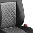 thumbnail image 2 of Leatherette Diamond Pattern Seat Cushions For Car Truck SUV Van - Front Seats, 2 of 4