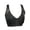 Black, variant on Supreme Comfort Posture Support Bra, Adjustable Padded Straps, Front Closure, Breathable Mesh - Large, Beige